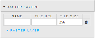 Raster Layers properties