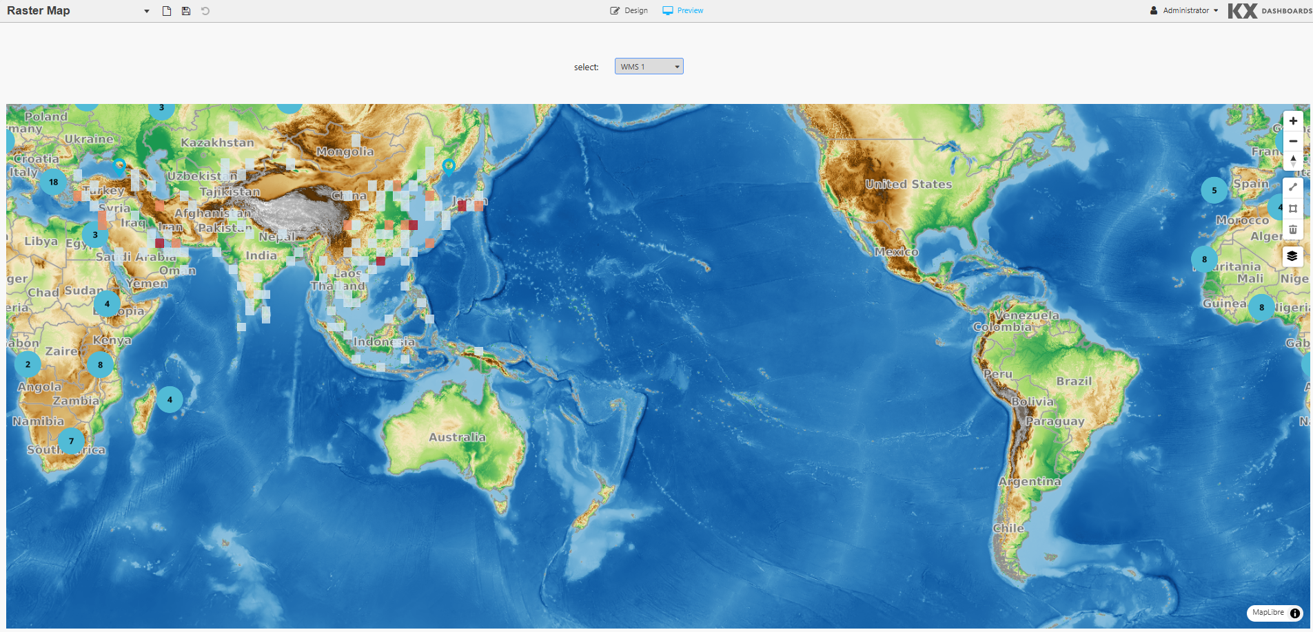 Raster Layer using WMS