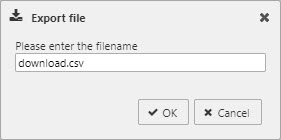 Export file