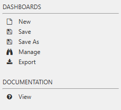 Main menu - Preview mode