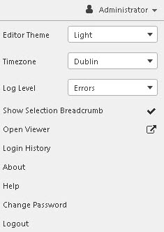 User Settings