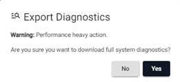 Export Diagnostics