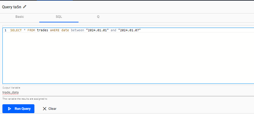 Basic SQL
