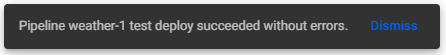 Test deploy successful