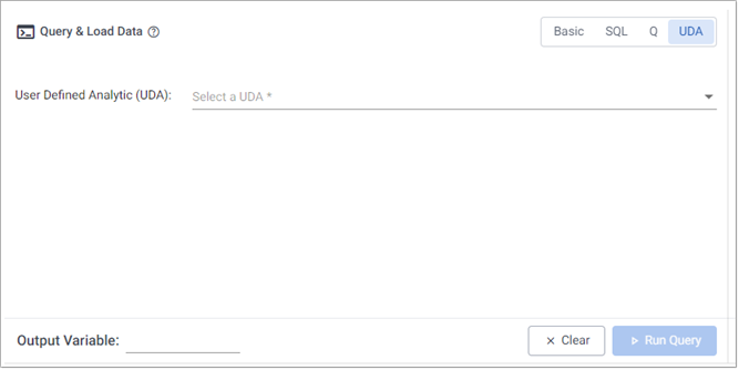 UDA query