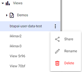 Share view