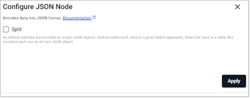 JSON Encoder properties