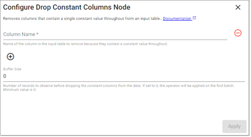Drop Constant