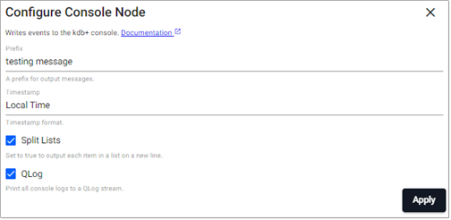 Writer set up to string operator