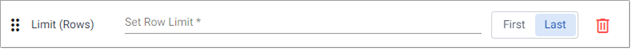 Limit rows