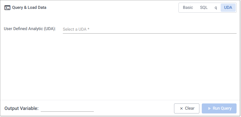 UDA query