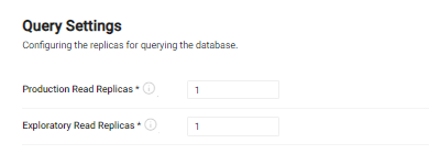 Query settings