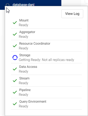 Deployment status