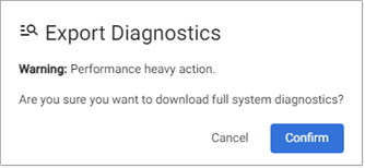 Export Diagnostics