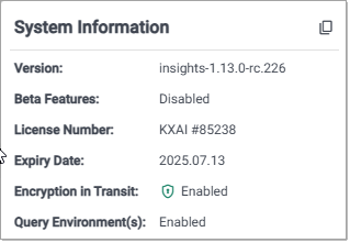 System Information