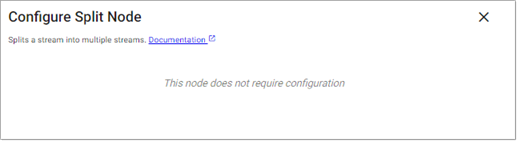 Split node properties