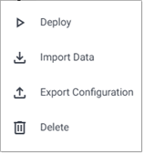 Database actions - inactive database