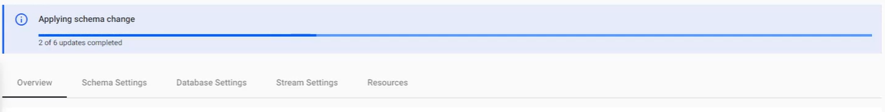 Schema Status Indicator