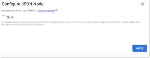 JSON Encoder properties
