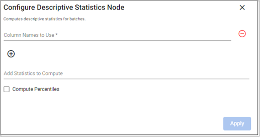 Descriptive Statistics properties