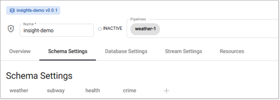 Package name in breadcrumb