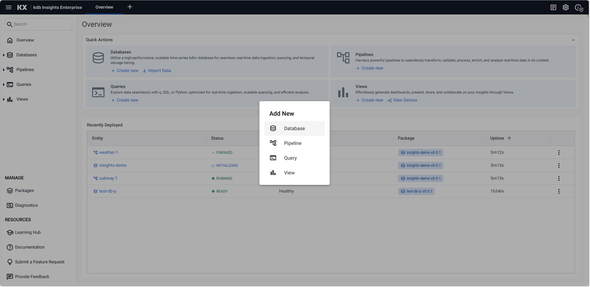 Query from ribbon menu