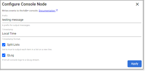 Writer set up to string operator