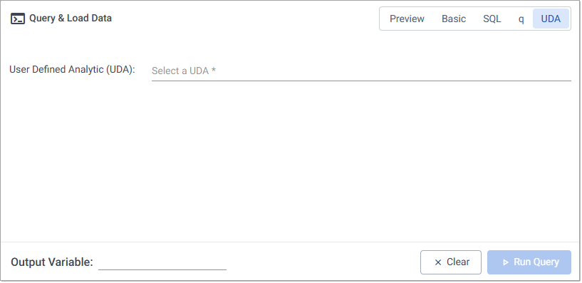 UDA query