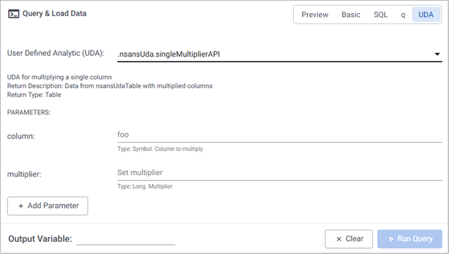 UDA example