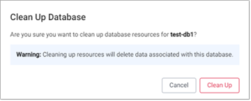Clean up warning
