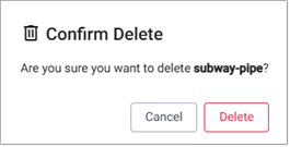Delete pipeline