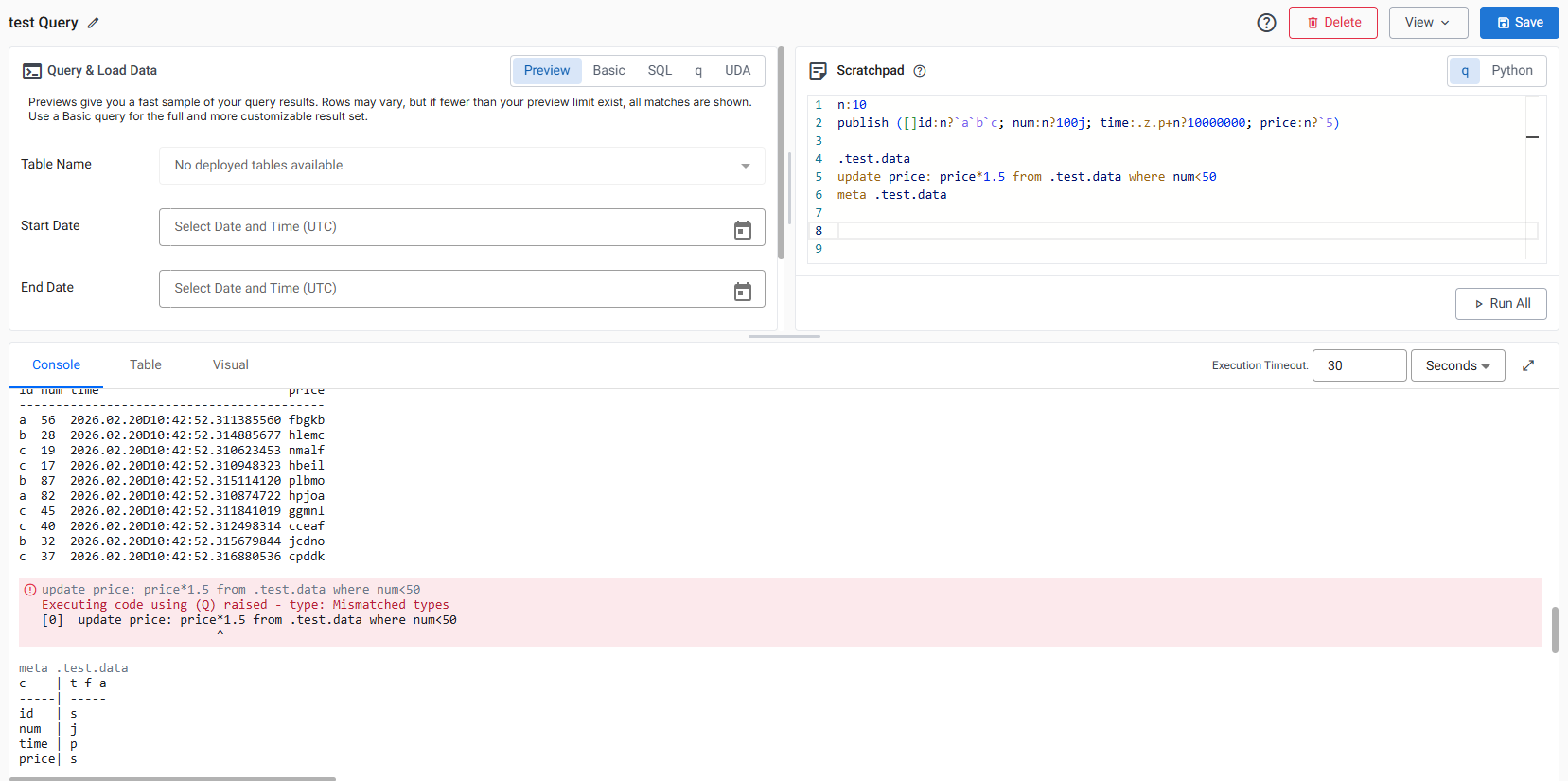 Inspect debug code