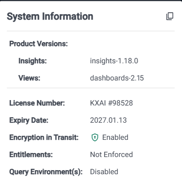 System Information