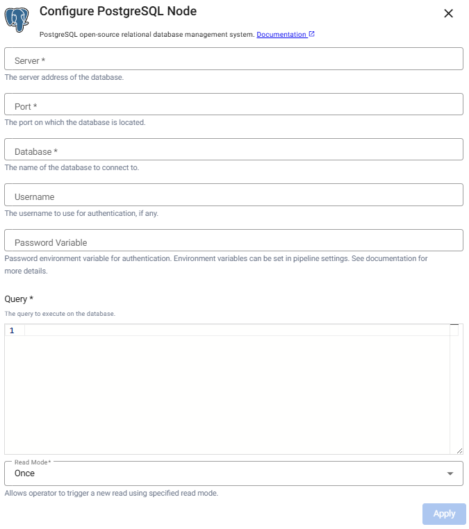 Expression reader properties