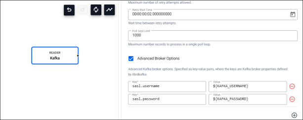 Kafka reader node