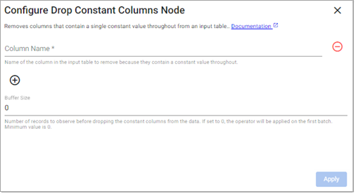 Drop Constant