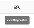 View diagnostics button