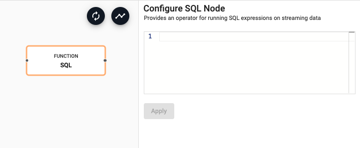 SQL node properties