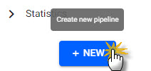 Click New pipeline button from the pipeline menu.