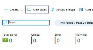 Alert rules