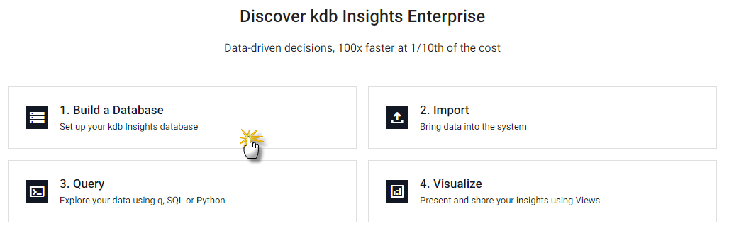 Database wizard