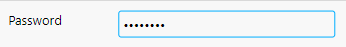 Example Password Form Input