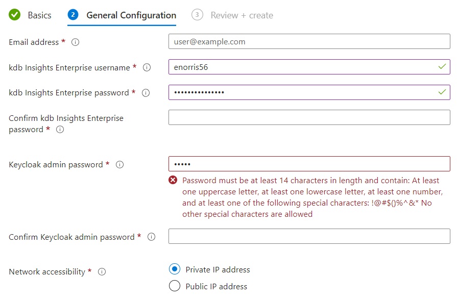 General Config