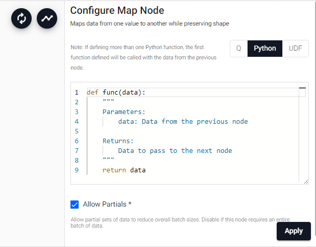 Python Map properties