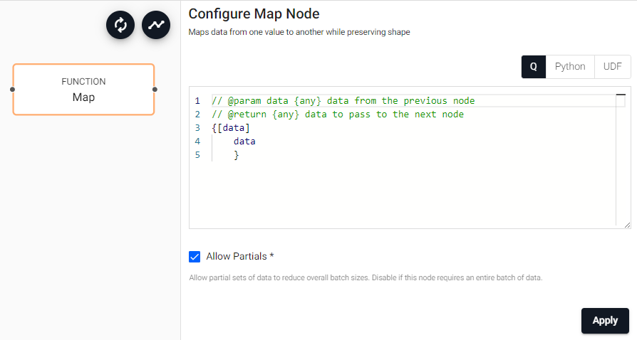 q Map properties