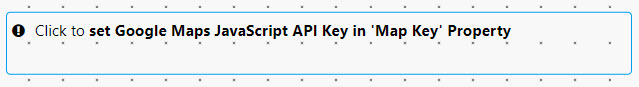 The Map Key is saved as a view state inside your view.