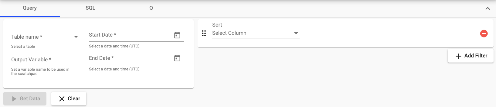 Query API
