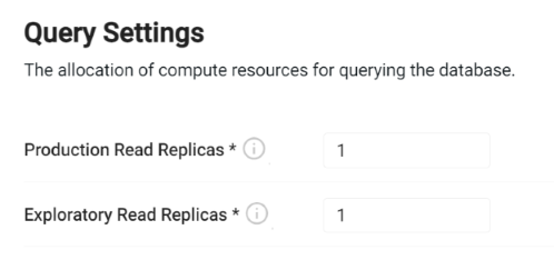 Query settings