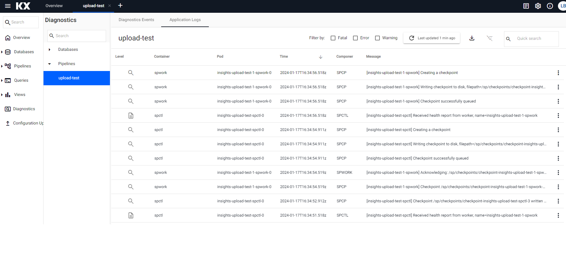 Application Logs