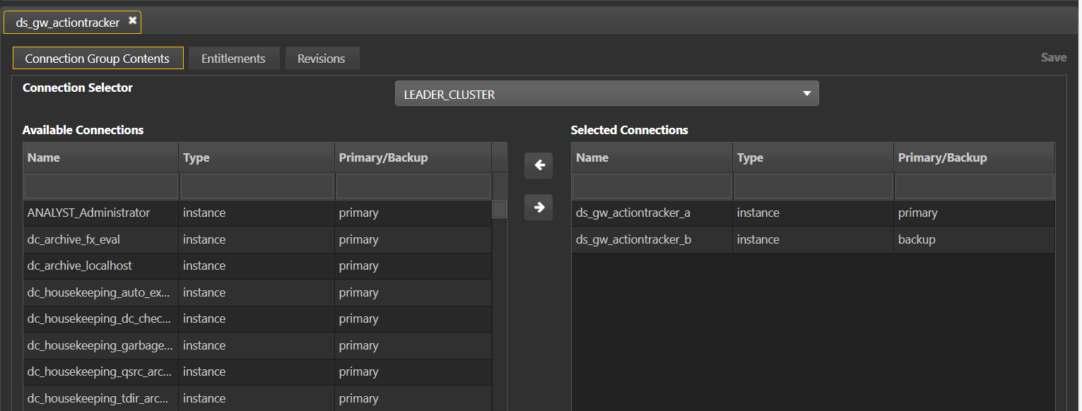Leader connection group
